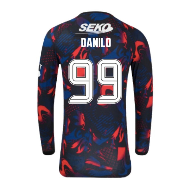 2024-2025 Rangers Long Sleeve Third Shirt (Danilo 99) — Buy Online