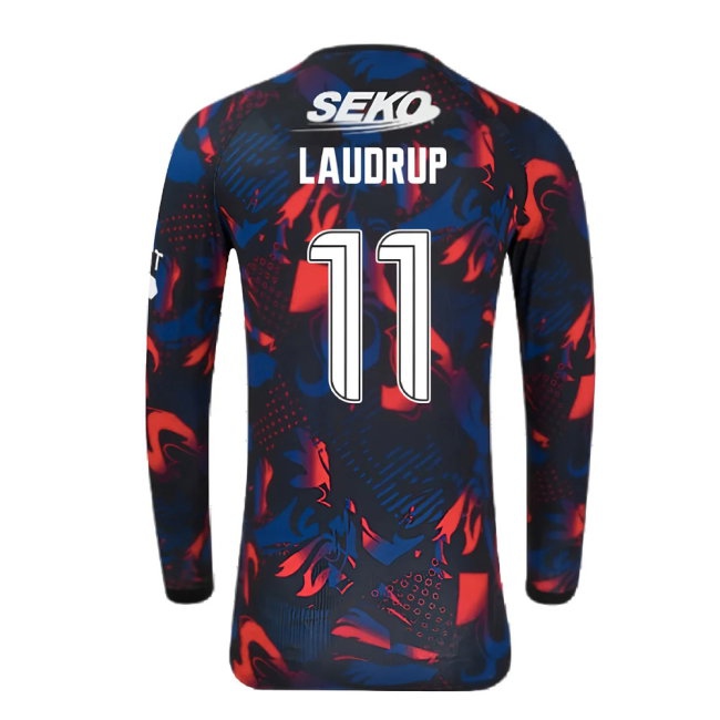 2024-2025 Rangers Long Sleeve Third Shirt (Laudrup 11) — Shop Online