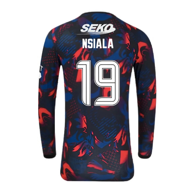 2024-2025 Rangers Long Sleeve Third Shirt (Nsiala 19) — Shop Now