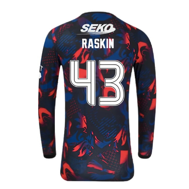 2024-2025 Rangers Long Sleeve Third Shirt (Raskin 43) — Buy Online