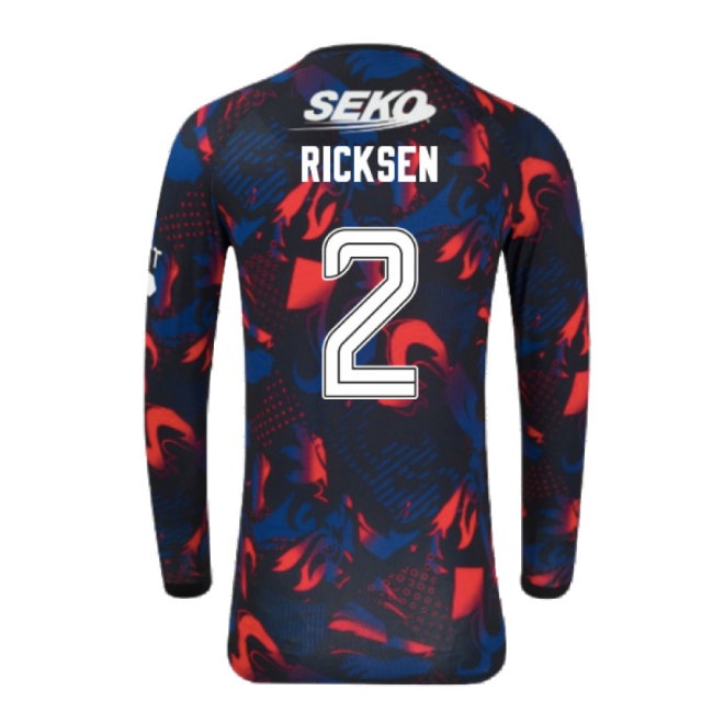 2024-2025 Rangers Long Sleeve Third Shirt (Ricksen 2) — Shop Online