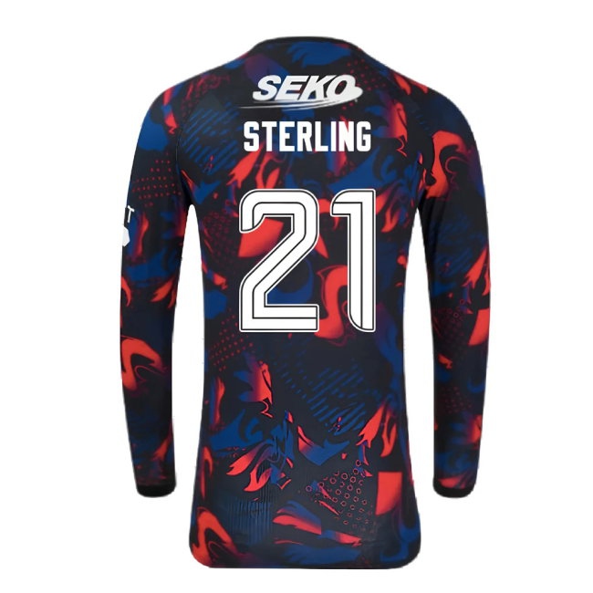 2024-2025 Rangers Long Sleeve Third Shirt (Sterling 21) — Shop Online