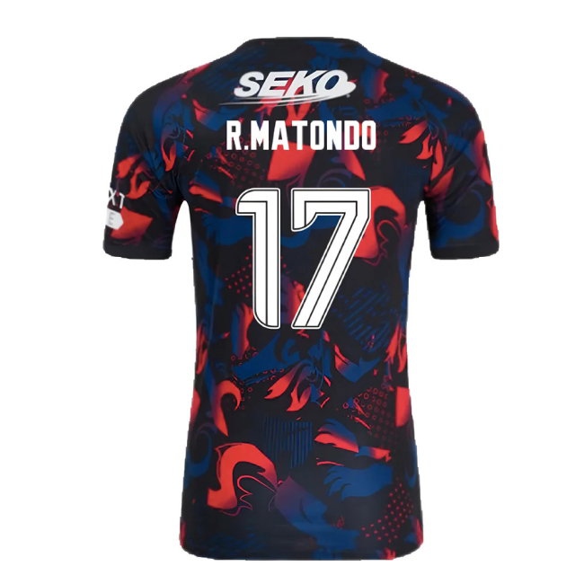 2024-2025 Rangers Third Shirt (R.Matondo 17) — Shop Now