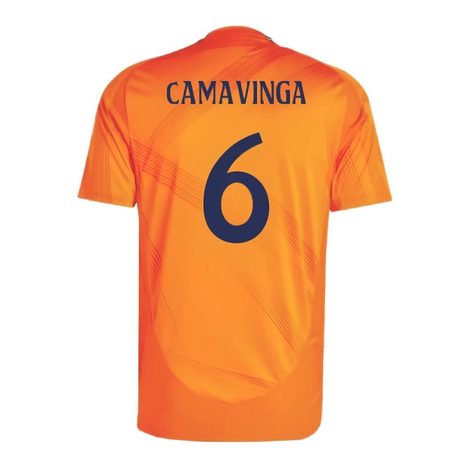 2024-2025 Real Madrid Player Version Away Shirt (Camavinga 6) — Buy Now