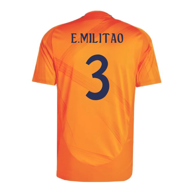 2024-2025 Real Madrid Player Version Away Shirt (E.Militao 3) — Buy Now