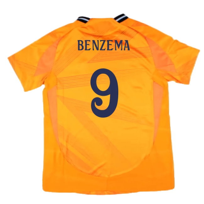 2024-2025 Real Madrid Player Version Away Shirt (Womens) (Benzema 9) — Shop Online