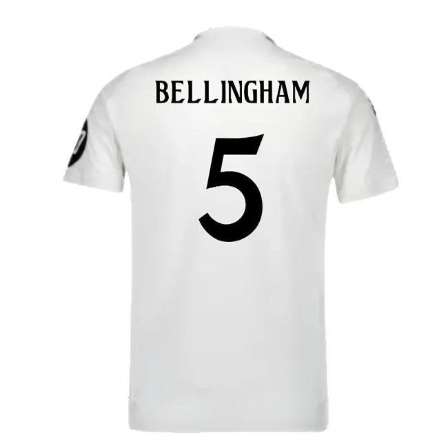2024-2025 Real Madrid Player Version Home Shirt (Bellingham 5) — Buy Now