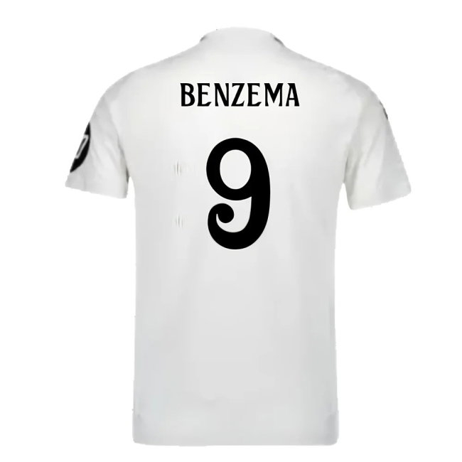 2024-2025 Real Madrid Player Version Home Shirt (Benzema 9) — Shop Now