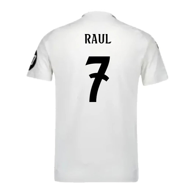 2024-2025 Real Madrid Player Version Home Shirt (Raul 7) — Shop Online