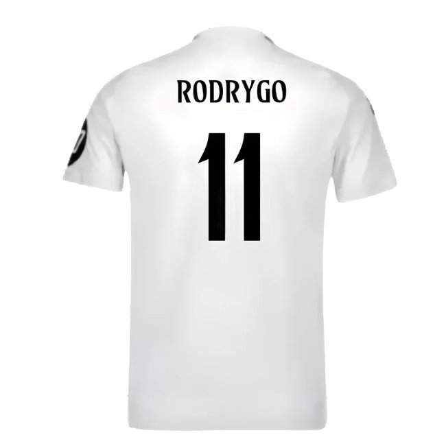 2024-2025 Real Madrid Player Version Home Shirt (Rodrygo 11) — Buy Now