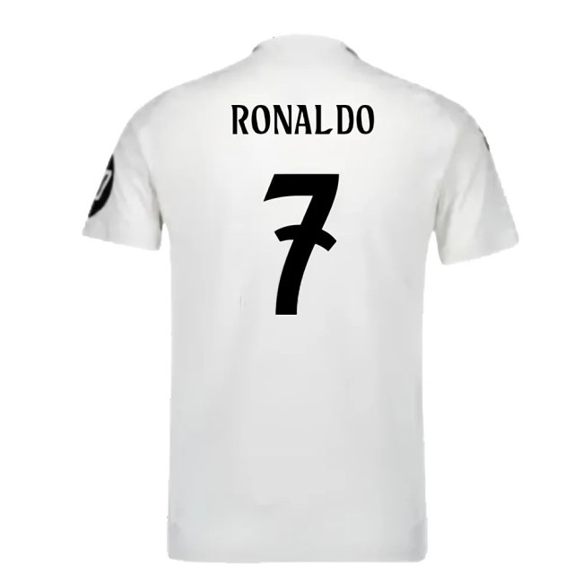 2024-2025 Real Madrid Player Version Home Shirt (Ronaldo 7) — Shop Now
