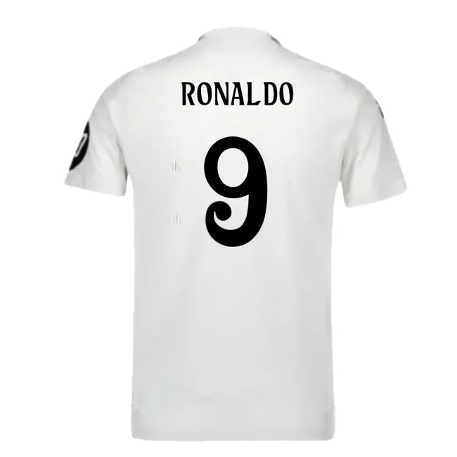 2024-2025 Real Madrid Player Version Home Shirt (Ronaldo 9) — Shop Online