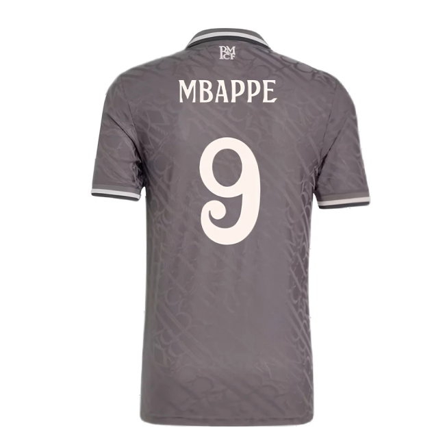 2024-2025 Real Madrid Player Version Third Shirt (Mbappe 9) — Buy Online