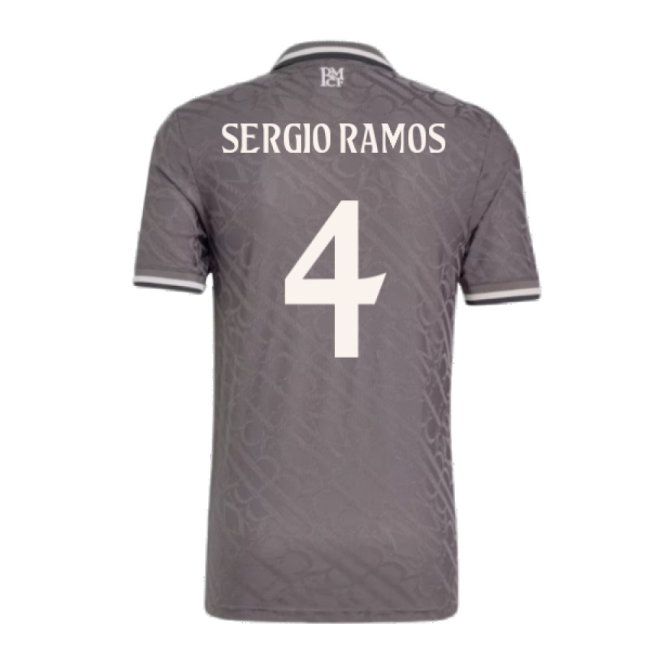 2024-2025 Real Madrid Player Version Third Shirt (Sergio Ramos 4) — Shop Online