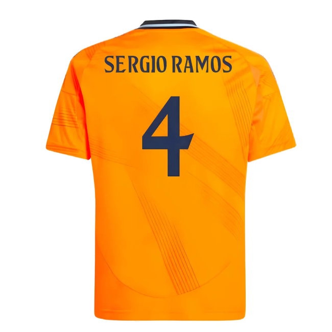 2024-2025 Real Madrid Away Youth Kit (Sergio Ramos 4) — Shop Now