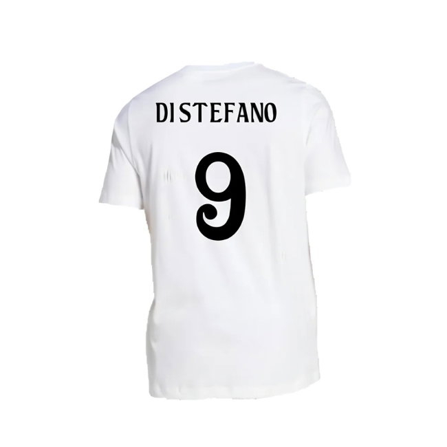 2024-2025 Real Madrid DNA Graphic Tee (White) (Di Stefano 9) — Buy Now