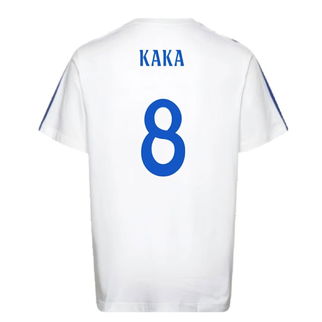2024-2025 Real Madrid DNA Tee (White) (Kaka 8) — Buy Now