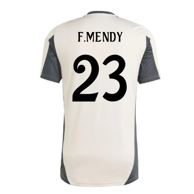 2024-2025 Real Madrid EU Training Jersey (Putty Mauve) (F.Mendy 23) — Shop Now