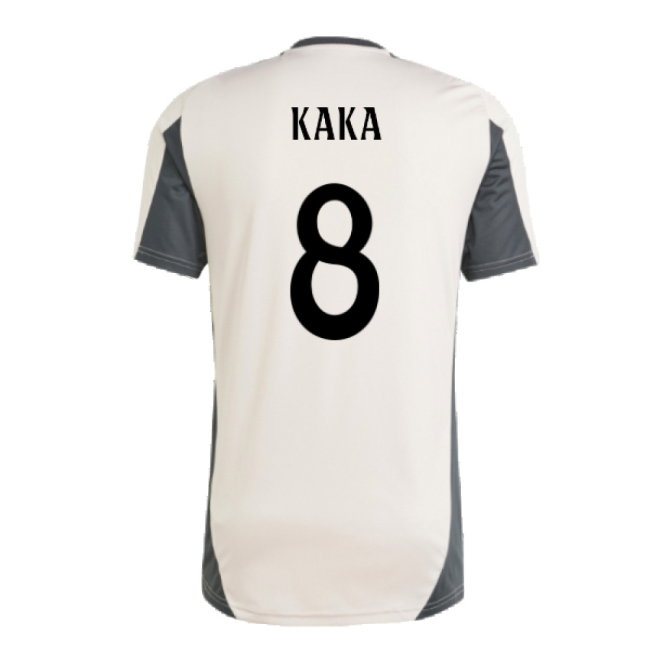 2024-2025 Real Madrid EU Training Jersey (Putty Mauve) (Kaka 8) — Buy Online