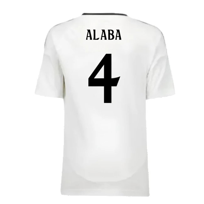 2024-2025 Real Madrid Home Mini Kit (Alaba 4) — Buy Online