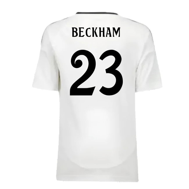 2024-2025 Real Madrid Home Mini Kit (Beckham 23) — Shop Now