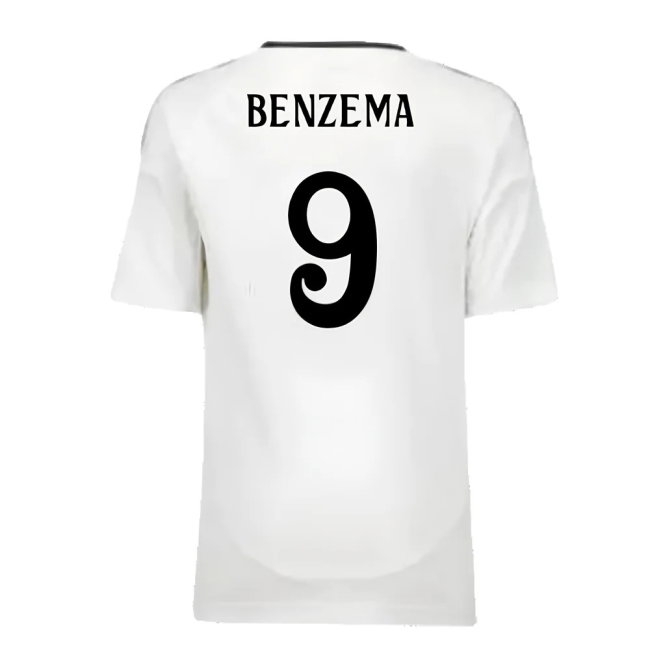 2024-2025 Real Madrid Home Mini Kit (Benzema 9) — Shop Now