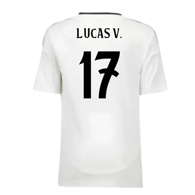 2024-2025 Real Madrid Home Mini Kit (Lucas V. 17) — Buy Now