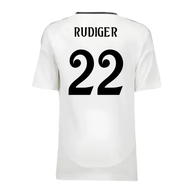 2024-2025 Real Madrid Home Mini Kit (Rudiger 22) — Buy Online