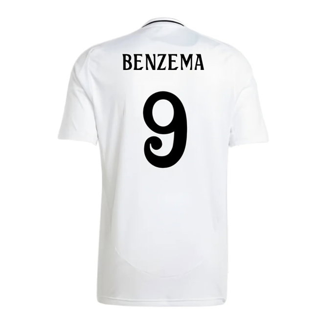 2024-2025 Real Madrid Home Shirt (Benzema 9) — Buy Now