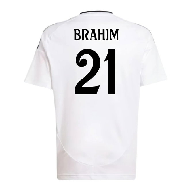 2024-2025 Real Madrid Home Shirt (Kids) (Brahim 21) — Buy Now