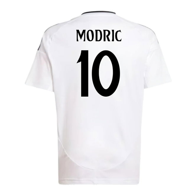 2024-2025 Real Madrid Home Shirt (Kids) (Modric 10) — Buy Now