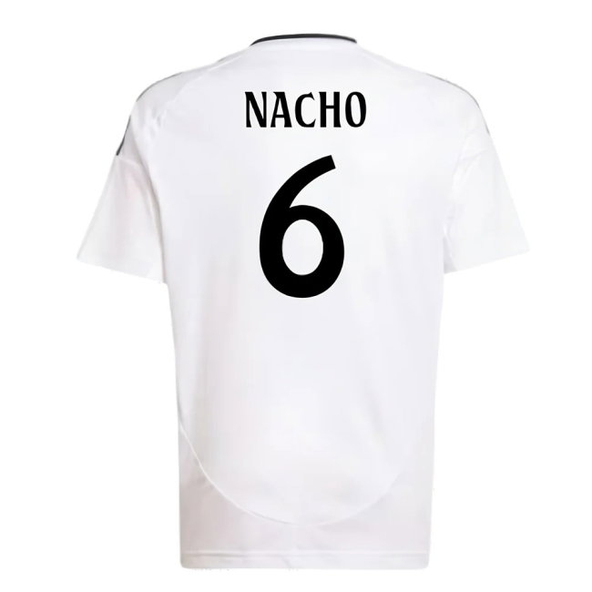 2024-2025 Real Madrid Home Shirt (Kids) (Nacho 6) — Buy Now