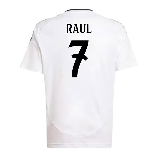 2024-2025 Real Madrid Home Shirt (Kids) (Raul 7) — Buy Now