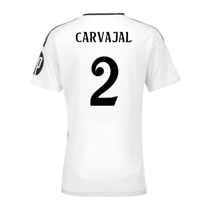 2024-2025 Real Madrid Home Shirt (Womens) (Carvajal 2) — Buy Online