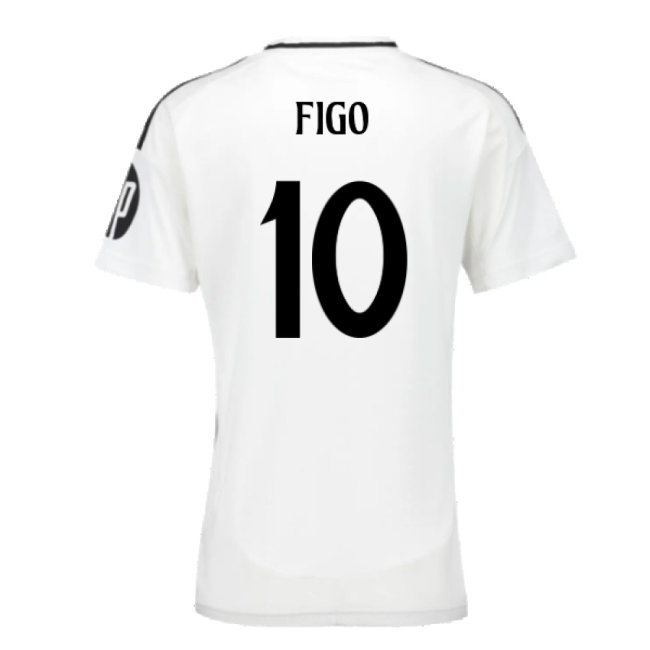 2024-2025 Real Madrid Home Shirt (Womens) (Figo 10) — Shop Online