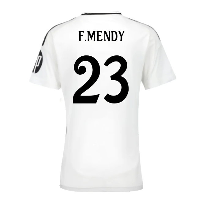 2024-2025 Real Madrid Home Shirt (Womens) (F.Mendy 23) — Shop Online