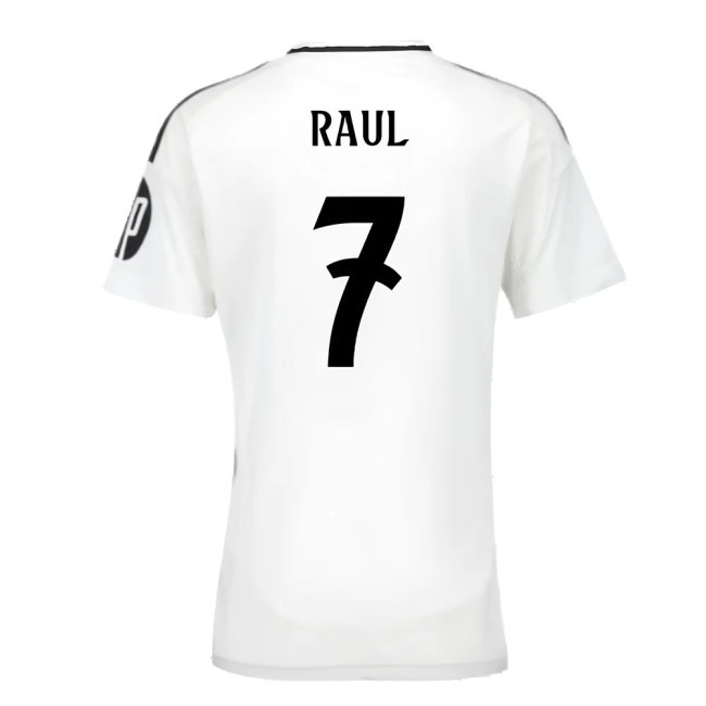 2024-2025 Real Madrid Home Shirt (Womens) (Raul 7) — Shop Online
