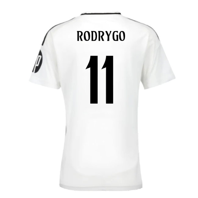 2024-2025 Real Madrid Home Shirt (Womens) (Rodrygo 11) — Buy Online