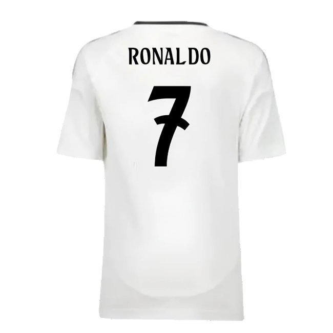 2024-2025 Real Madrid Home Youth Kit (Ronaldo 7) — Buy Now