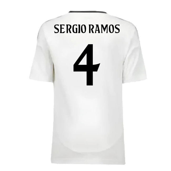 2024-2025 Real Madrid Home Youth Kit (Sergio Ramos 4) — Buy Now