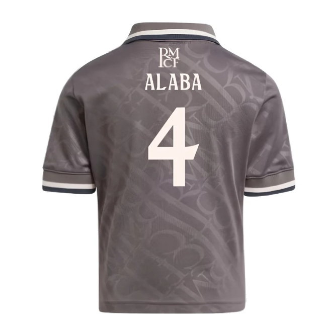 2024-2025 Real Madrid Third Mini Kit (Alaba 4) — Buy Online