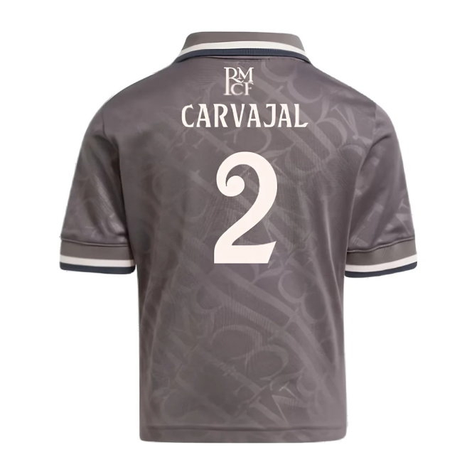 2024-2025 Real Madrid Third Mini Kit (Carvajal 2) — Shop Online