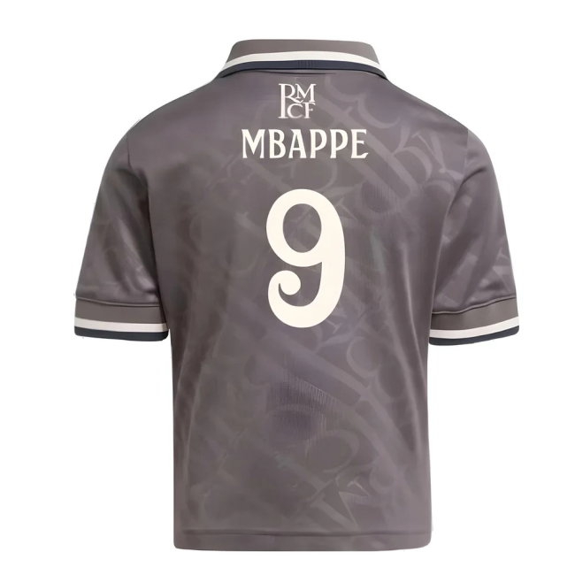 2024-2025 Real Madrid Third Mini Kit (Mbappe 9) — Buy Now