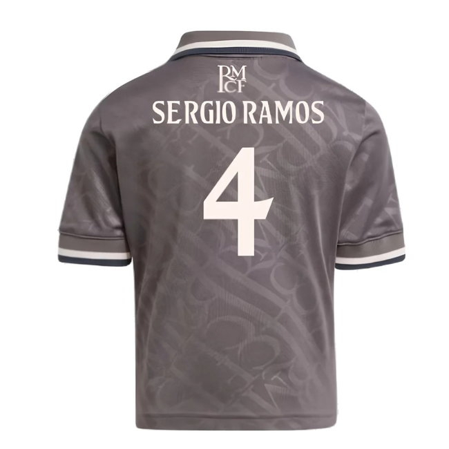 2024-2025 Real Madrid Third Mini Kit (Sergio Ramos 4) — Buy Online