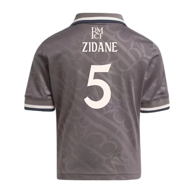 2024-2025 Real Madrid Third Mini Kit (Zidane 5) — Buy Online