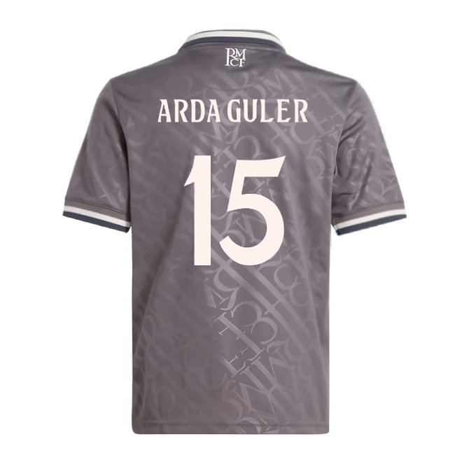 2024-2025 Real Madrid Third Shirt (Kids) (Arda Guler 15) — Shop Now