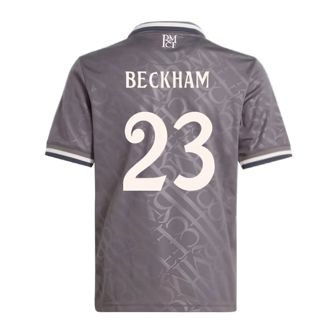 2024-2025 Real Madrid Third Shirt (Kids) (Beckham 23) — Shop Now