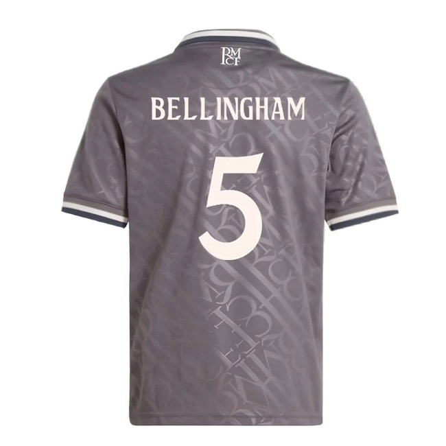 2024-2025 Real Madrid Third Shirt (Kids) (Bellingham 5) — Buy Now