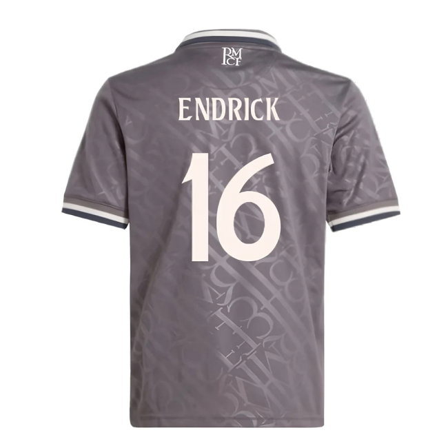 2024-2025 Real Madrid Third Shirt (Kids) (Endrick 16) — Shop Online