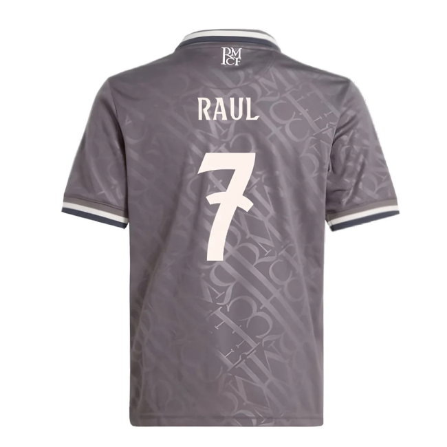 2024-2025 Real Madrid Third Shirt (Kids) (Raul 7) — Shop Online